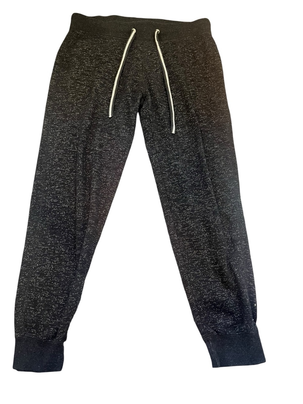 Reflex Black Heathered Fleece-Lined Sweatpants